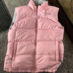 North face puffer vest